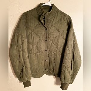 Blank NYC Burnt Sage Moonless Night Jacket Size M